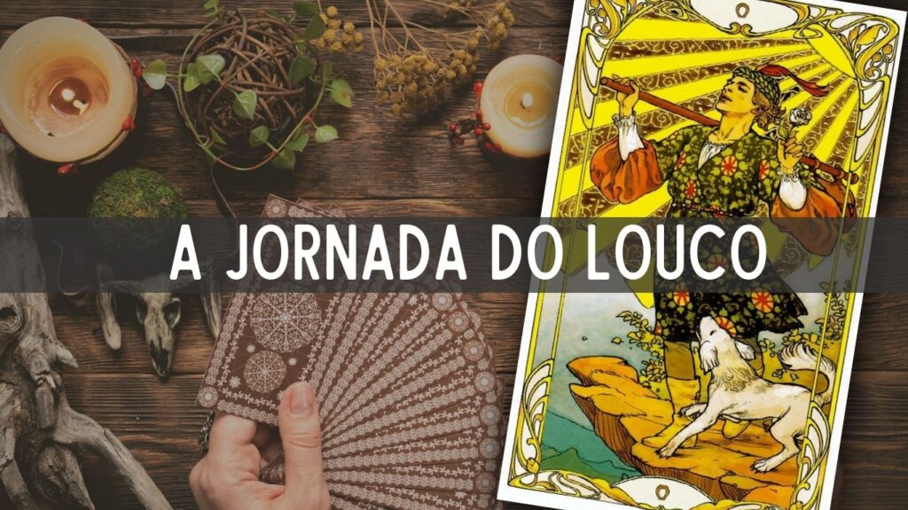 A jornada do Louco pelos arcanos maiores do tarot